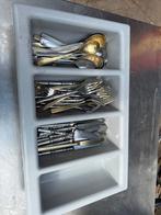 Bestek set  met bestekbak horeca, Ophalen, Rvs of Chroom