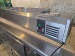 GGM Gastro Opzetkoelvitrine PREMIUM - 2000x395mm - 9x GN 1/3, Ophalen, Gebruikt, Koelen en Vriezen