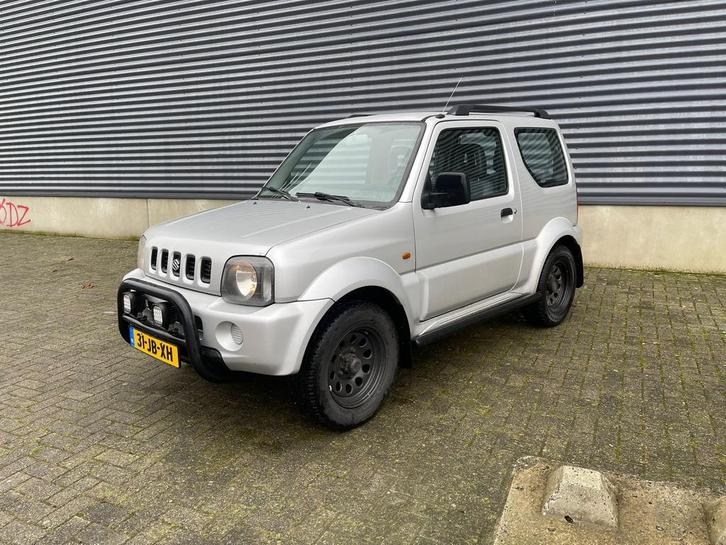 Suzuki Jimny 1.3 JLX 4wd 2002 Grijs 4x4, Auto's, Suzuki, Particulier, Jimny, 4x4, Airbags, Dakrails, Mistlampen, Radio, Trekhaak