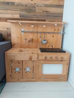 Steigerhout keuken , speelkeuken, houten keuken, Kinderen en Baby's, Speelgoed | Speelkeukens, Ophalen, Zo goed als nieuw, Hout
