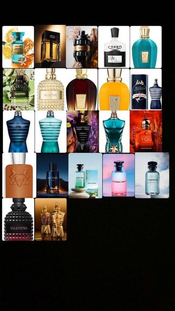 ORGINELE PARFUMES VOOR EEN LAGE PRIJS BIJNA ALLES MOGELIJK. beschikbaar voor biedingen