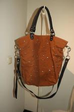 Rika grote ruime schoudertas hardware sterren bekleding, Verzenden, Gebruikt, Bruin, Overige merken