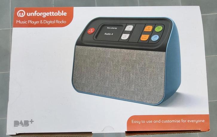 Senioren digitale radio en USB-speler, Audio, Tv en Foto, Radio's, Zo goed als nieuw, Ophalen of Verzenden