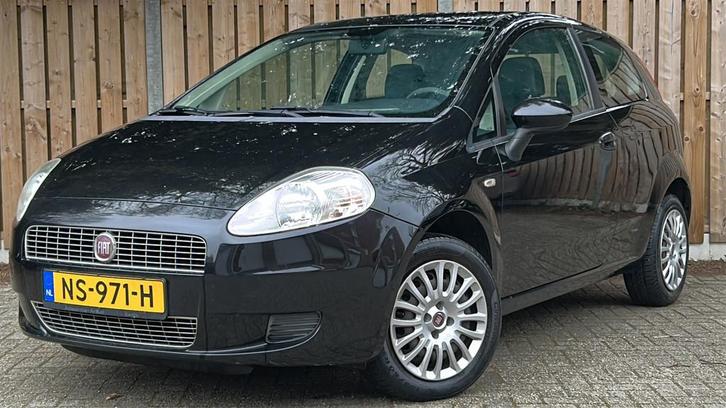 Fiat Grande Punto 1.4 Active, Auto's, Fiat, Bedrijf, Te koop, Grande Punto, ABS, Airbags, Airconditioning, Bluetooth, Boordcomputer