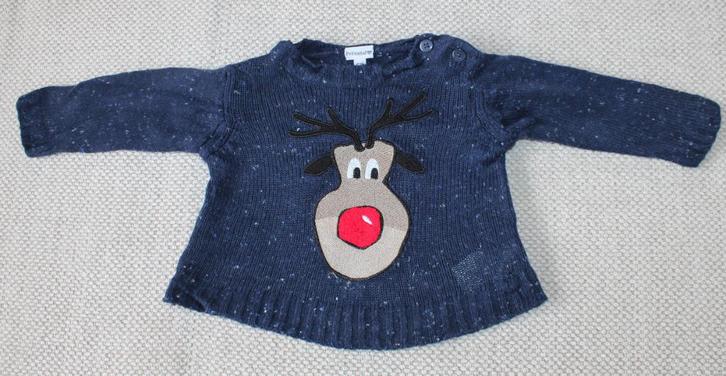 Kerst trui van Prenatal 62, Kinderen en Baby's, Babykleding | Maat 62, Gebruikt, Jongetje, Truitje of Vestje, Ophalen of Verzenden