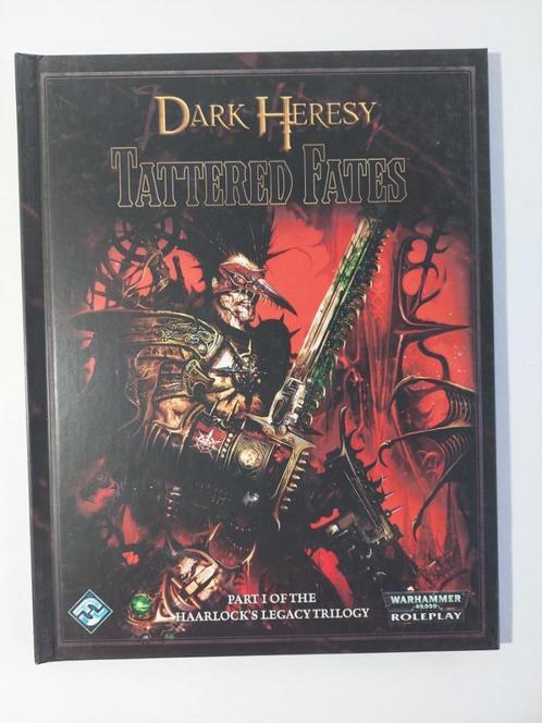 Warhammer 40K - Dark Heresy - Tattered Fates, Hobby en Vrije tijd, Gezelschapsspellen | Overige, Zo goed als nieuw, Een of twee spelers
