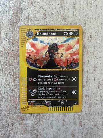 Houndoom H11/H32 - Pokemon Aquapolis Holo beschikbaar voor biedingen