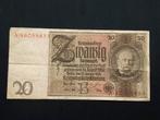 Germany 20 mark 1929 VF, Ophalen of Verzenden, Duitsland
