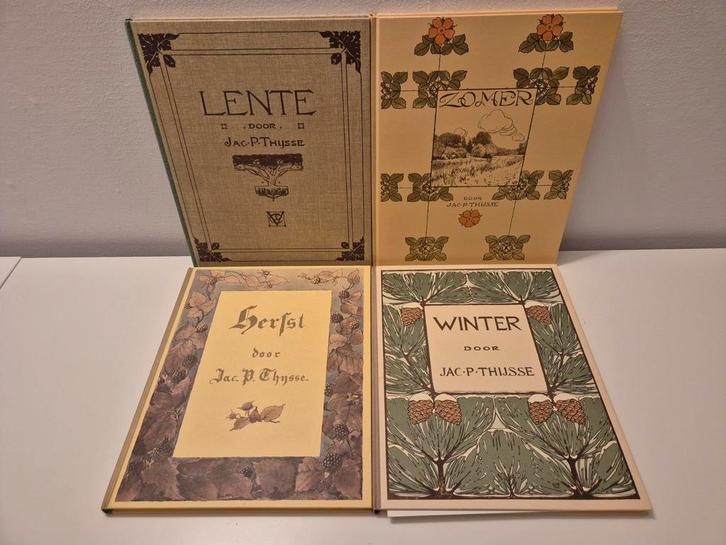 Jac P. Thijsse - Serie Lente, Zomer, Herfst, Winterswijk, Boeken, Catalogussen en Folders, Zo goed als nieuw, Ophalen of Verzenden