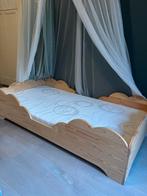 Montessori houten vloerbed 80 x 160, Huis en Inrichting, Eenpersoons, Zo goed als nieuw, 80 cm, Hout