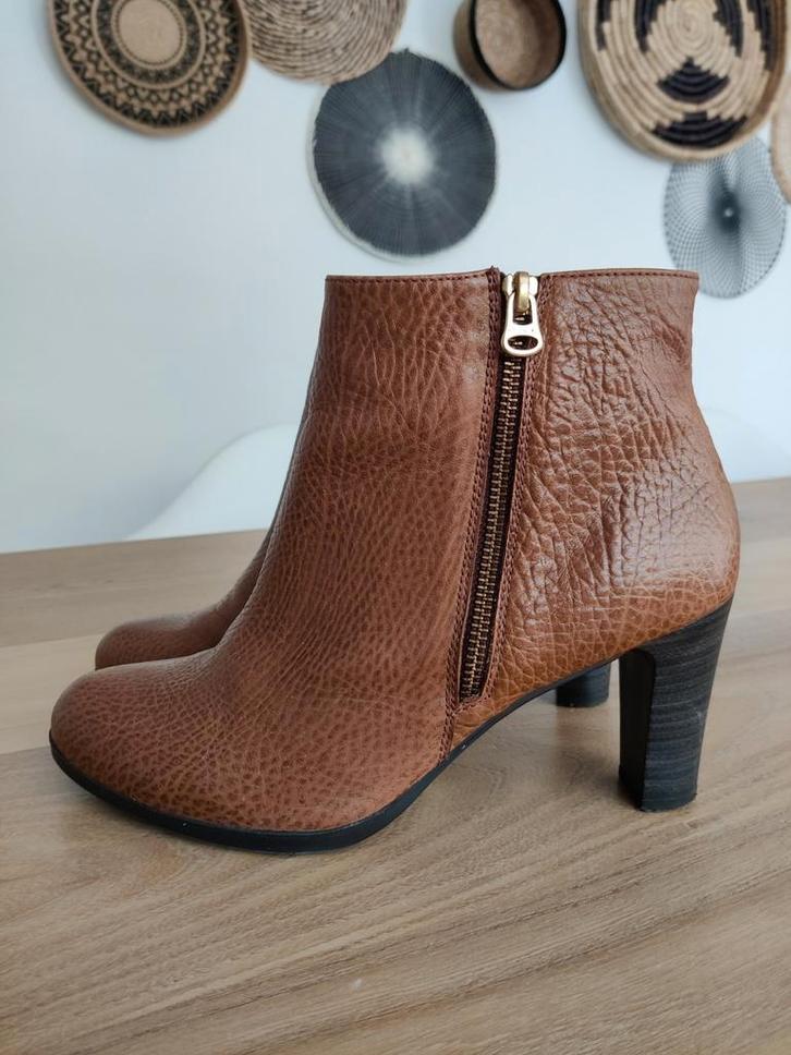 Gave cognac kleurige leren enkellaarsjes Hispanitas maat 40, Kleding | Dames, Schoenen, Zo goed als nieuw, Lage of Enkellaarzen