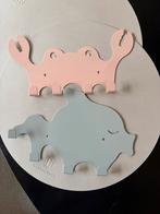 2 leuke kinder kapstokken/wandhaken, Huis en Inrichting, Woonaccessoires | Kapstokken, Zo goed als nieuw, Minder dan 100 cm, Metaal