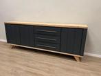 Dressoir Henders en Hazel Jardin antraciet 230cm €899,-!, Huis en Inrichting, Ophalen of Verzenden, Nieuw, Landelijk
