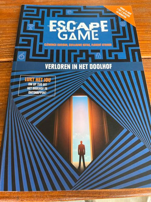 Escape Game: Verloren in het Doolhof, Hobby en Vrije tijd, Denksport en Puzzels, Zo goed als nieuw, Puzzelboek, Minder dan 500 stukjes