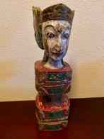 Indonesisch Wajang beeld Java Javaans Javaanse Indonesië, Antiek en Kunst, Kunst | Beelden en Houtsnijwerken, Ophalen of Verzenden