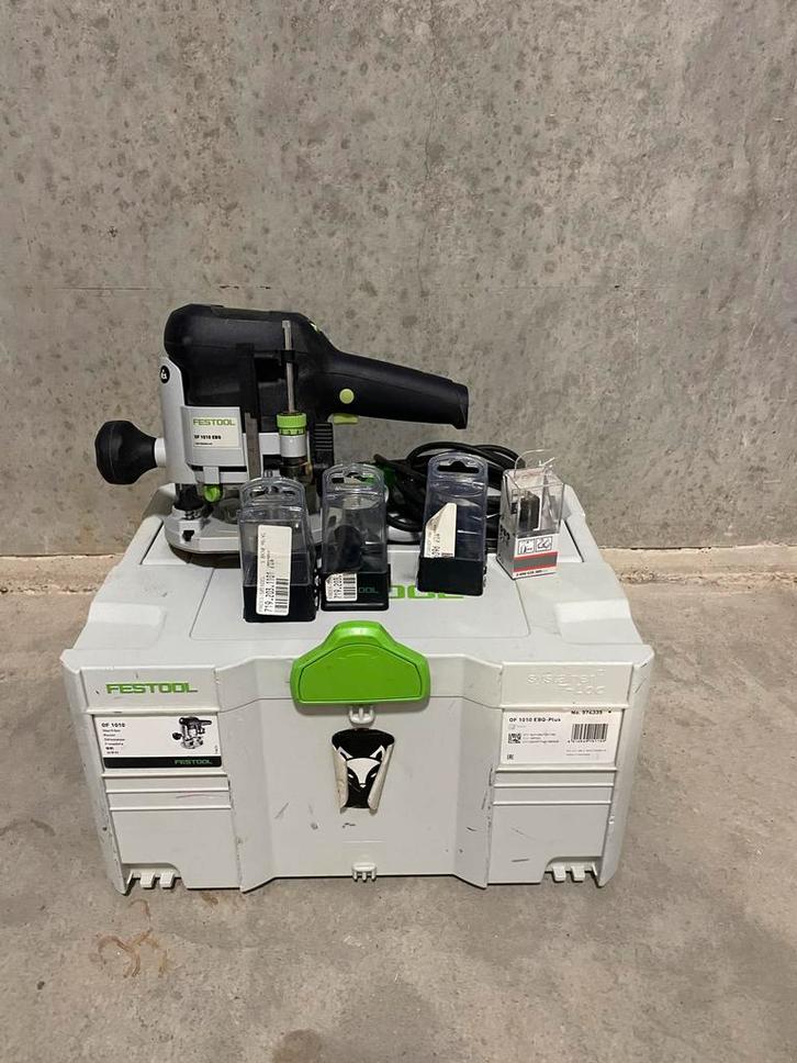 Festool OF 1010 Bovenfrees - Topconditie!, Doe-het-zelf en Verbouw, Gereedschap | Freesmachines, Zo goed als nieuw, Elektrisch