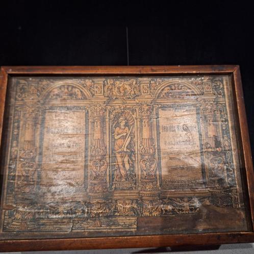 Richter Anker mozaïek spel met steentjes in verschil, Antiek en Kunst, Antiek | Kleden en Textiel, Ophalen of Verzenden