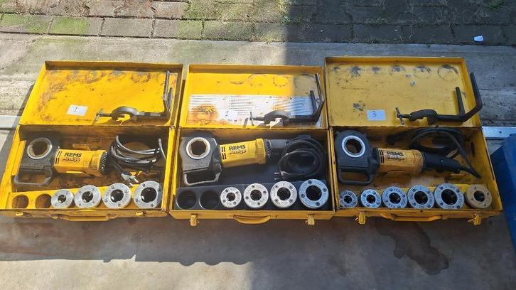 3x Rems Amigo Draadsnijmachine draadsnijders draadtappers, Auto diversen, Autogereedschap, Zo goed als nieuw, Ophalen of Verzenden