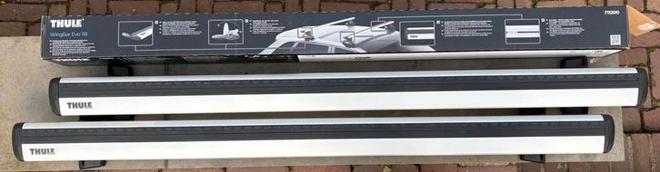 Thule Wingbar Evo 118 dakdragers, Auto diversen, Dakdragers, Zo goed als nieuw, Ophalen