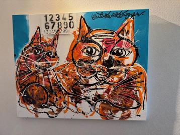 Te koop: mooi goed onderhouden schilderij Erik Zwezerijenen beschikbaar voor biedingen