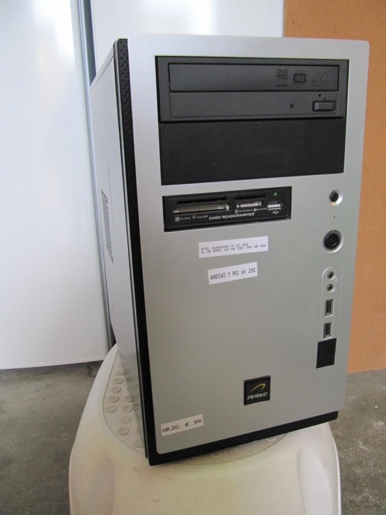 (20)QuadCore Intel Core i5-3470. 3,5 Ghz.16Gb,120SSD,500 HDD, Computers en Software, Computerbehuizingen, Zo goed als nieuw, Verzenden