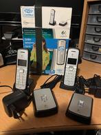 Internet Logitech Cordless Internet Handset, Ophalen of Verzenden, Zo goed als nieuw, 2 handsets
