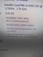 Acer Aspire X Desktop PC - Intel i3, 8GB RAM, 1TB HDD, Computers en Software, Desktop Pc's, Gebruikt, HDD, 8 GB, Ophalen of Verzenden