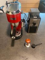 De’Longhi pistonmachine met koffiemolen, Witgoed en Apparatuur, Koffiezetapparaten, Gebruikt, Ophalen of Verzenden, Espresso apparaat