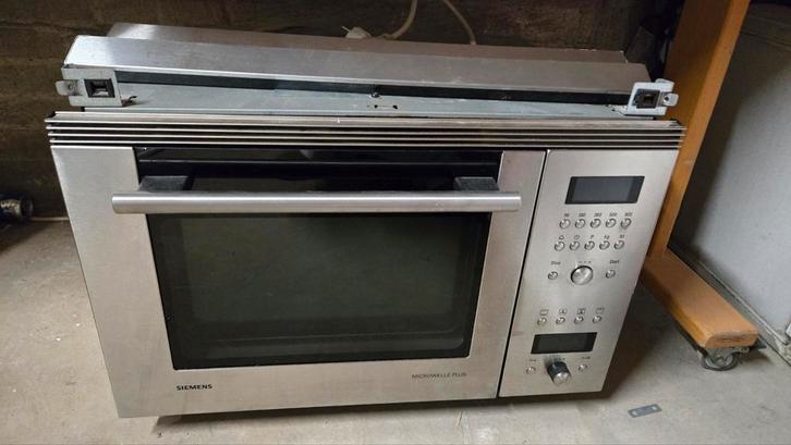 Siemens Microwelle Plus Inbouw Combimagnetron, Witgoed en Apparatuur, Ovens, Gebruikt, Inbouw, Oven met grill, 45 tot 60 cm, 45 tot 60 cm