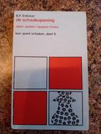 Leer goed schaken, deel 5 - de schaakopening, Ophalen of Verzenden, Gebruikt, Schaken