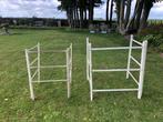 Te koop: 2 brocante droogrekjes, Antiek en Kunst, Ophalen of Verzenden