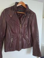 Leren jas, ARMA, bordeaux, mt 44, Ophalen of Verzenden, Zo goed als nieuw, Maat 42/44 (L), Rood