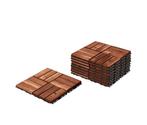 Nieuw in doos 30x30 acacia vlonder tegels(vida xl, Ophalen of Verzenden, Nieuw, Hout