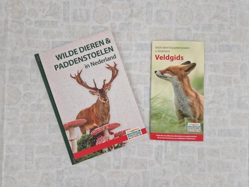 Wilde dieren & paddenstoelen in Nederland incl veldgids, Boeken, Natuur, Nieuw, Natuur algemeen, Ophalen of Verzenden