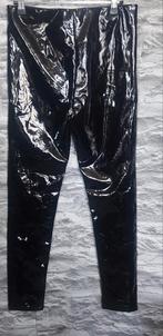 kinky lak legging met rits L, Zwart, Maat 42/44 (L), Ophalen of Verzenden, Zo goed als nieuw