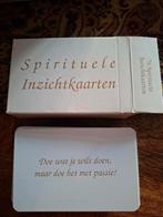 Spirituele Inzichtkaarten, Boeken, Esoterie en Spiritualiteit, Ophalen of Verzenden, Zo goed als nieuw, Spiritualiteit algemeen