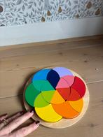 Houten puzzel ringen, Kinderen en Baby's, Speelgoed | Houten speelgoed, Ophalen of Verzenden, Zo goed als nieuw