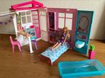Barbie / barbiehuis (inklapbaar), Kinderen en Baby's, Gebruikt, Ophalen