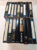 17 VHS Banden - Lege & Eenmalig Opgenomen, Cd's en Dvd's, VHS | Film, Alle leeftijden, Ophalen of Verzenden, Gebruikt, Overige genres