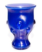 Schitterende Václav Štěpánek Blauw Iriserend TADPOLE Vaasje, Verzenden