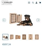 Tomsgates beethoven hondenluik XL naturel - nieuw, Ophalen of Verzenden, Nieuw, Minder dan 75 cm, Minder dan 65 cm