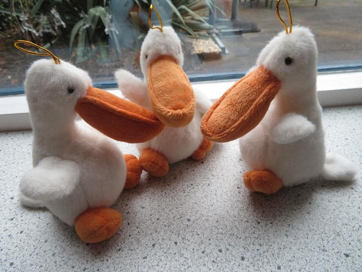 Pelikaan pelikaantje van Sanquin Gift-House meet ca 16 cm, Kinderen en Baby's, Speelgoed | Knuffels en Pluche, Zo goed als nieuw