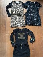 3 leuke kerstjurkjes134 140 Europe kids Me and my monkey, Ophalen of Verzenden, Zo goed als nieuw, Meisje, Jurk of Rok