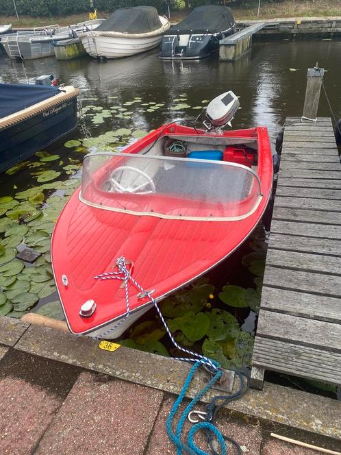 Console bootje (opknapper), Watersport en Boten, Motorboten en Motorjachten, Zo goed als nieuw, Polyester, Tot 6 meter, Benzine