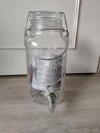 Glazen limonade tap, Huis en Inrichting, Ophalen of Verzenden, Nieuw