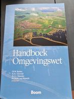 Handboek Omgevingswet - BOOM, Zo goed als nieuw, Gamma, Ch.W. Backes, H.A.J. Gierveld, A.G.A. Nijmeijer, HBO