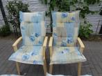 Set van 4 tuinkussens 120 x 50 cm, Tuin en Terras, Ophalen of Verzenden, Gebruikt