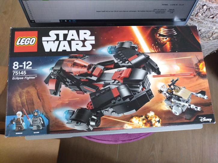 Lego Star Wars 75145 Eclipse Fighter, Kinderen en Baby's, Speelgoed | Duplo en Lego, Zo goed als nieuw, Lego, Complete set, Ophalen of Verzenden