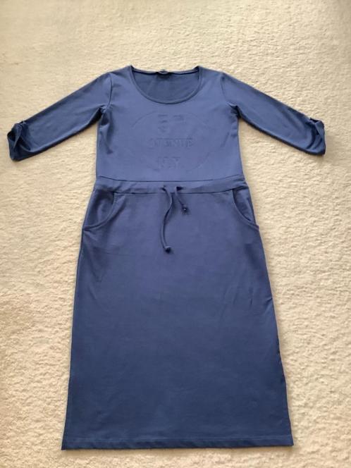 Mooie blauwe-paars jurk van het merk Sophia Rerla, M., Kleding | Dames, Jurken, Zo goed als nieuw, Maat 38/40 (M), Paars, Ophalen of Verzenden