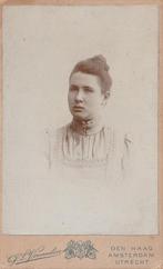 CDV Foto     Francaise Freudenberg uit Baarn, Verzamelen, Foto's en Prenten, Verzenden, Foto, Zo goed als nieuw, Voor 1940